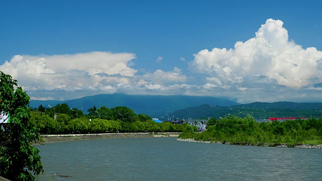 山河景色视频素材