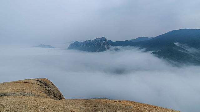 雪山云海美景视频素材