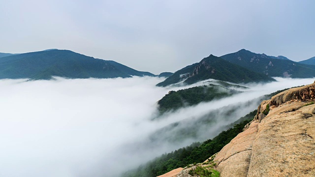 雪山云海美景视频素材