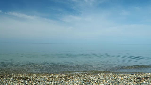 人类在海里游泳视频素材