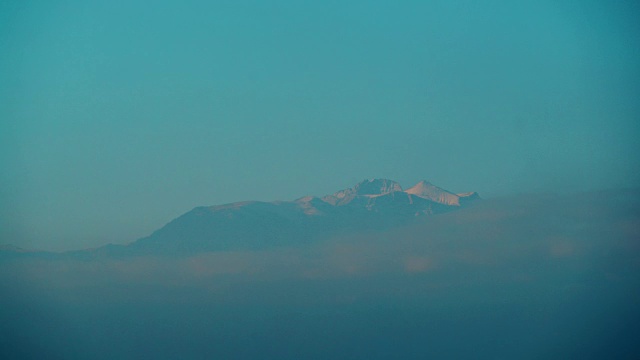 早晨的希腊奥林匹斯山视频素材