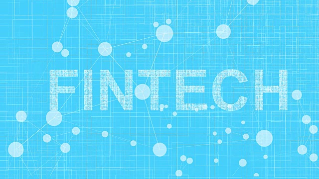 FinTech在线安全银行金融服务技术与创新视频素材