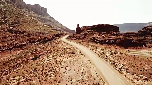 飞过moad沙漠视频素材