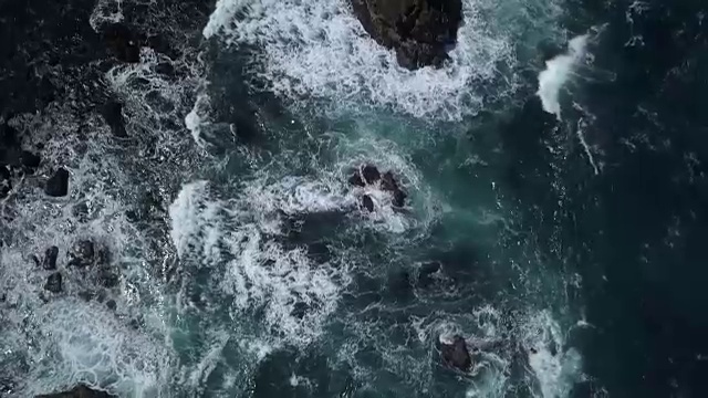 大苏尔加州航拍海岸视频素材