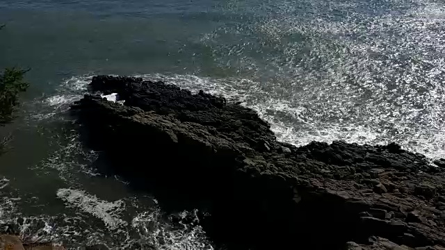 芬迪岩石半岛的加拿大湾视频素材