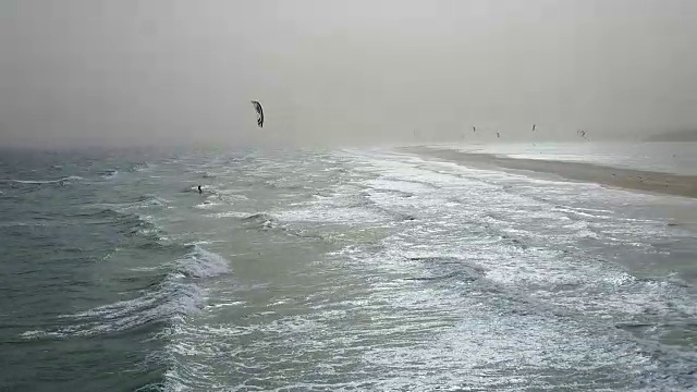 沙质地峡与海洋2视频素材