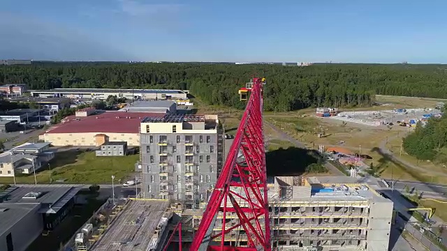 建筑工地航拍照片视频下载