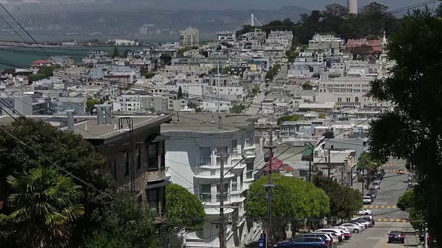 旧金山北海滩建筑视频素材