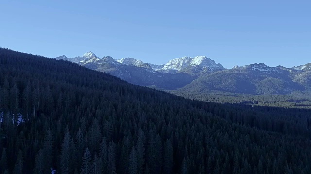 航拍乡村景观视频素材