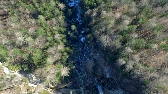 航拍乡村景观视频素材