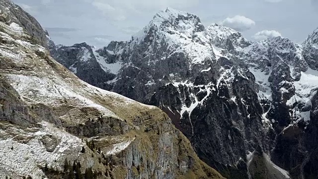 山区的冬天视频素材