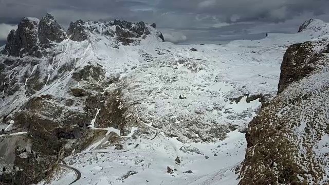 山区的冬天视频素材