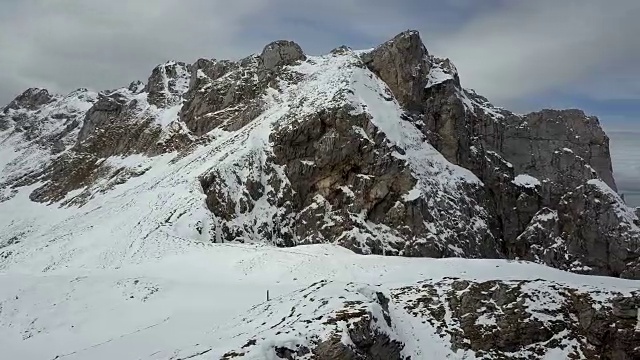 山区的冬天视频素材