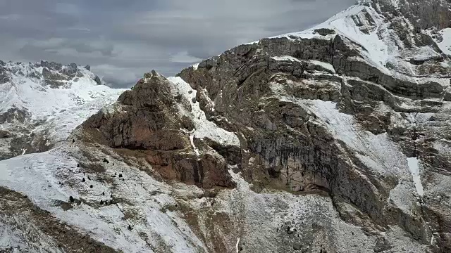 山区的冬天视频素材