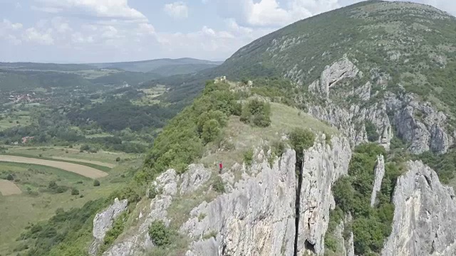 高山峻岭视频素材