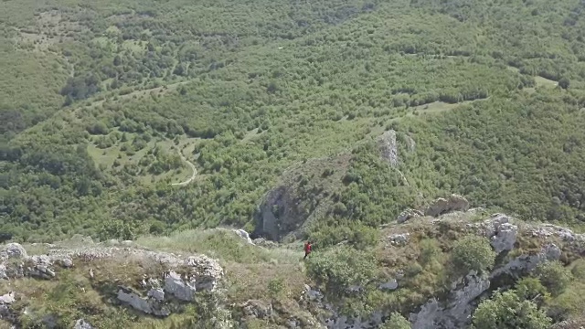 徒步旅行路线视频素材