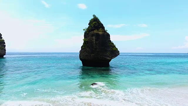 努沙佩尼达岛的苏维汉海滩视频素材