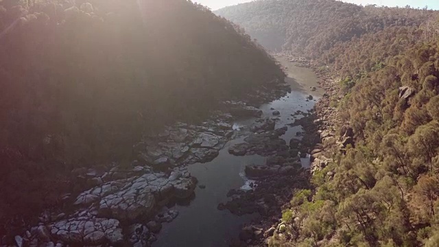 深山峡谷视频素材