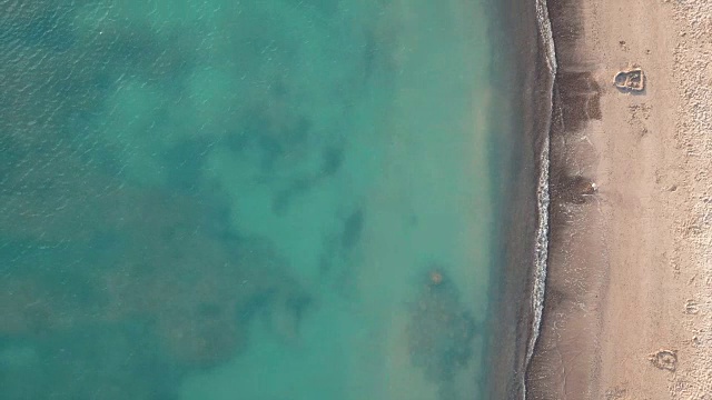 从空中看海滩视频素材