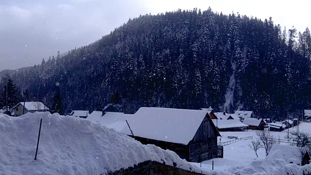 冬天山上有雪视频下载