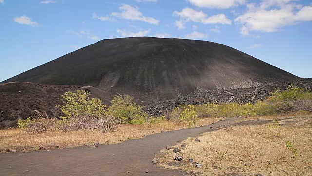 尼加拉瓜火山黑鬼视频素材