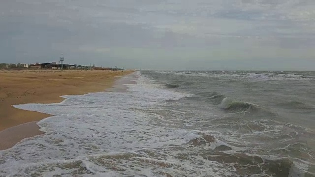 亚速海海岸视频素材