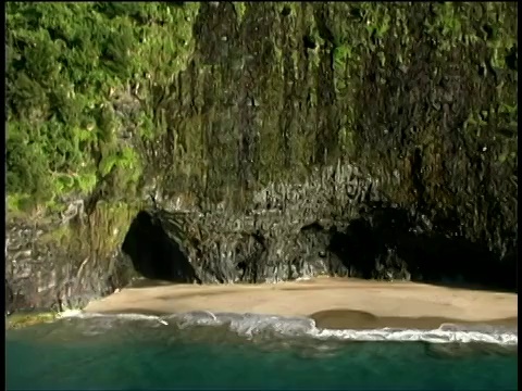 夏威夷考艾岛海岸视频素材