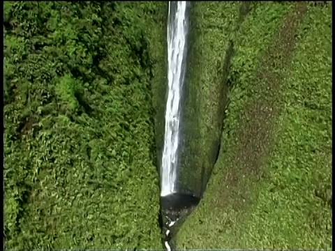 夏威夷考艾岛鸟瞰图视频素材