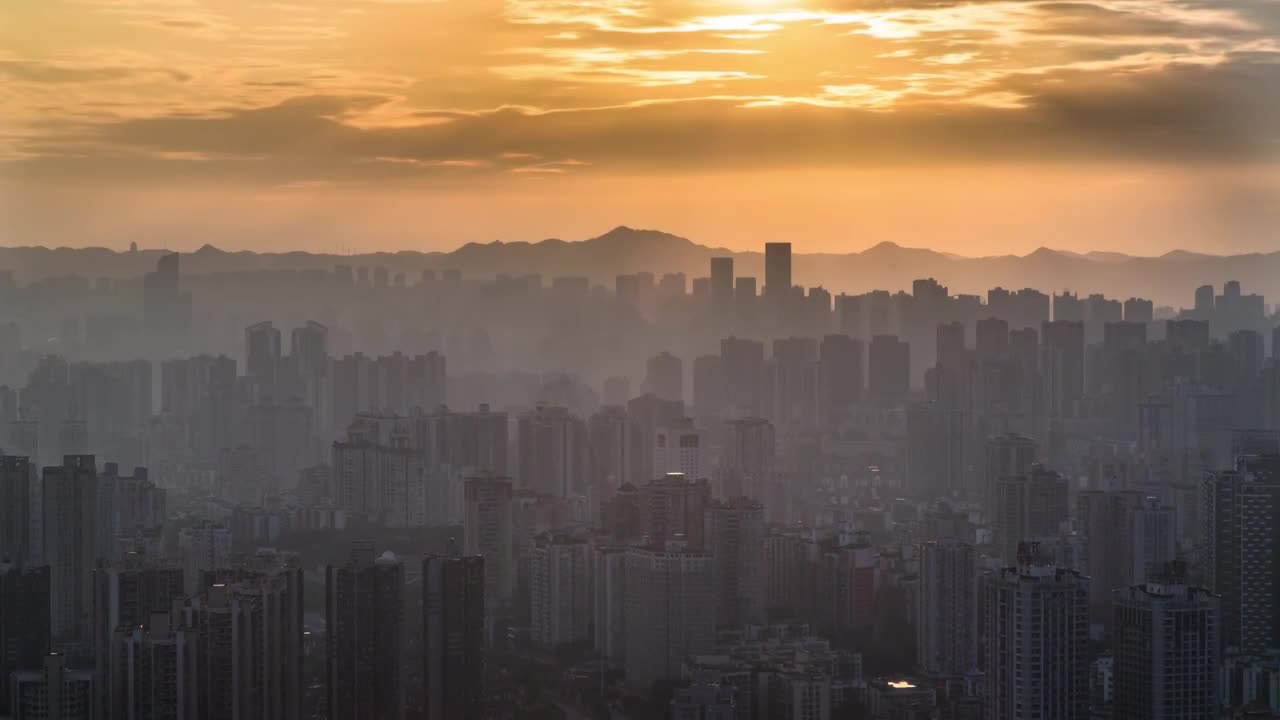 重庆南岸魅力 风景 楼群视频素材