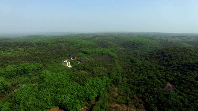 航拍盱眙天泉湖旅游度假区4k视频视频素材