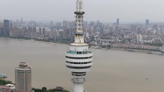 龟山电视塔视频素材