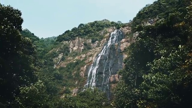 庐山瀑布视频素材