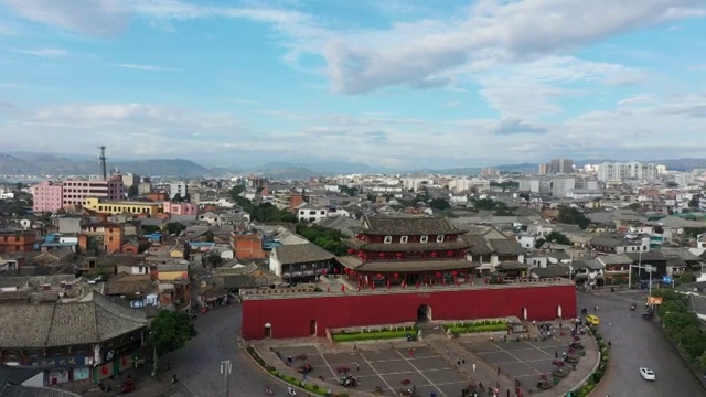 建水古城 朝阳楼视频素材