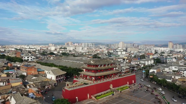 建水古城朝阳楼视频素材