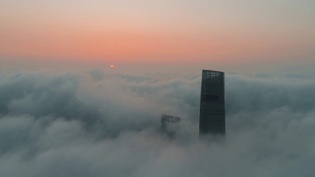 上海陆家嘴视频素材