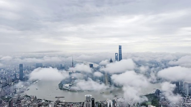 上海平流雾视频素材