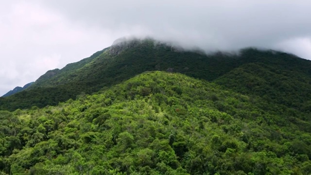 伯公坳航拍七娘山视频素材