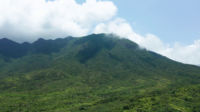 七娘山 深圳 航拍视频素材