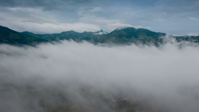 航拍福建田园风光视频素材