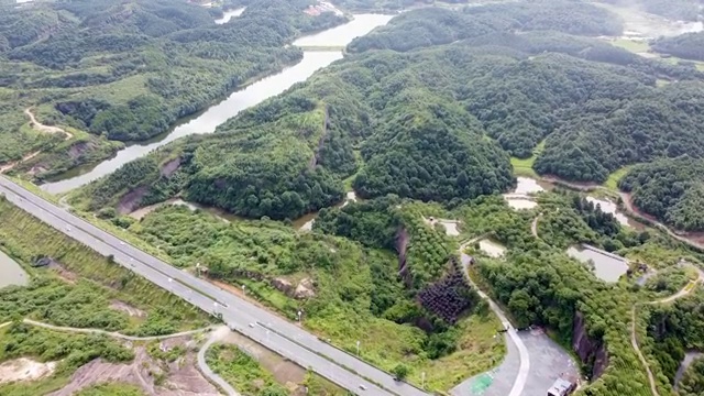 湖南郴州高椅岭景区航拍视频素材