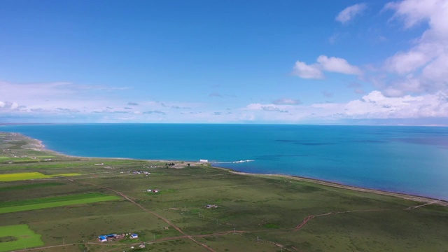 青海湖夏季风光视频素材