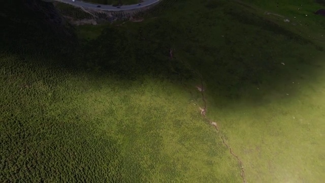 航拍中国青海海北祁连山脉视频素材