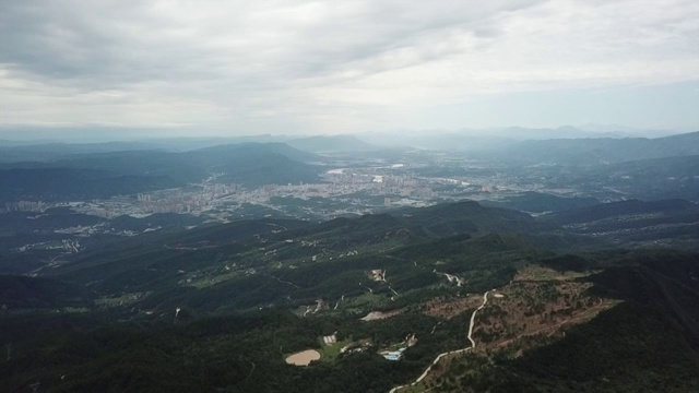 风景如画的山地景观视频素材