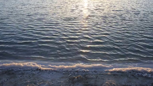 青海海西州大柴旦翡翠湖视频素材