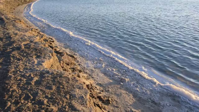 青海海西州大柴旦翡翠湖视频素材