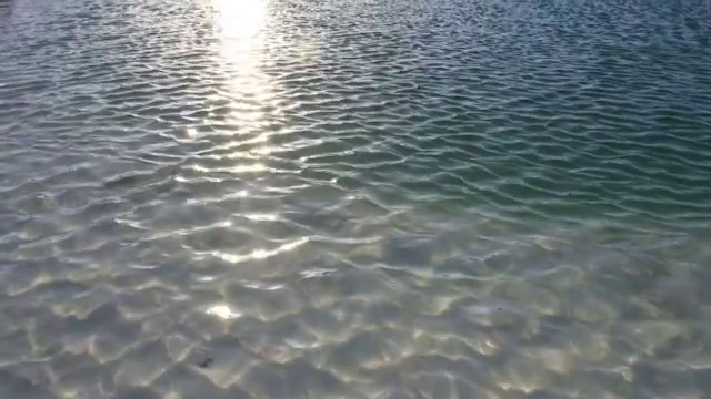 青海海西州大柴旦翡翠湖视频素材