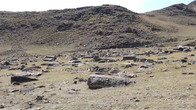 内蒙古锡林郭勒太仆寺旗石条山视频素材