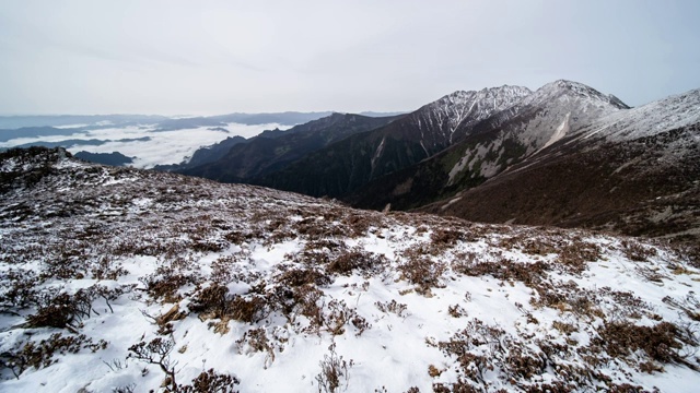 太白山风景视频素材