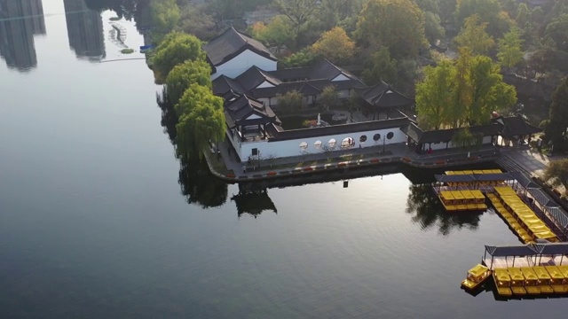 莫愁湖景区 南京视频素材