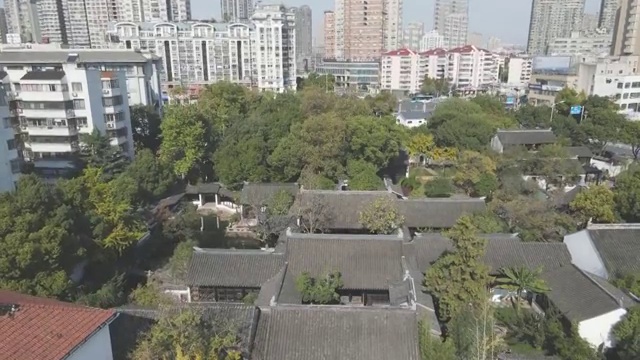 航拍东林书院视频素材